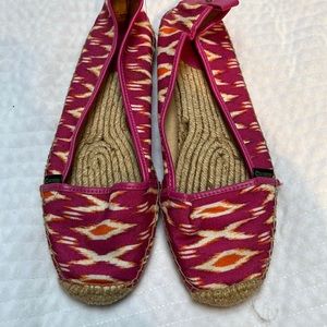 Wonder  Espadrilles pink pattern size 8